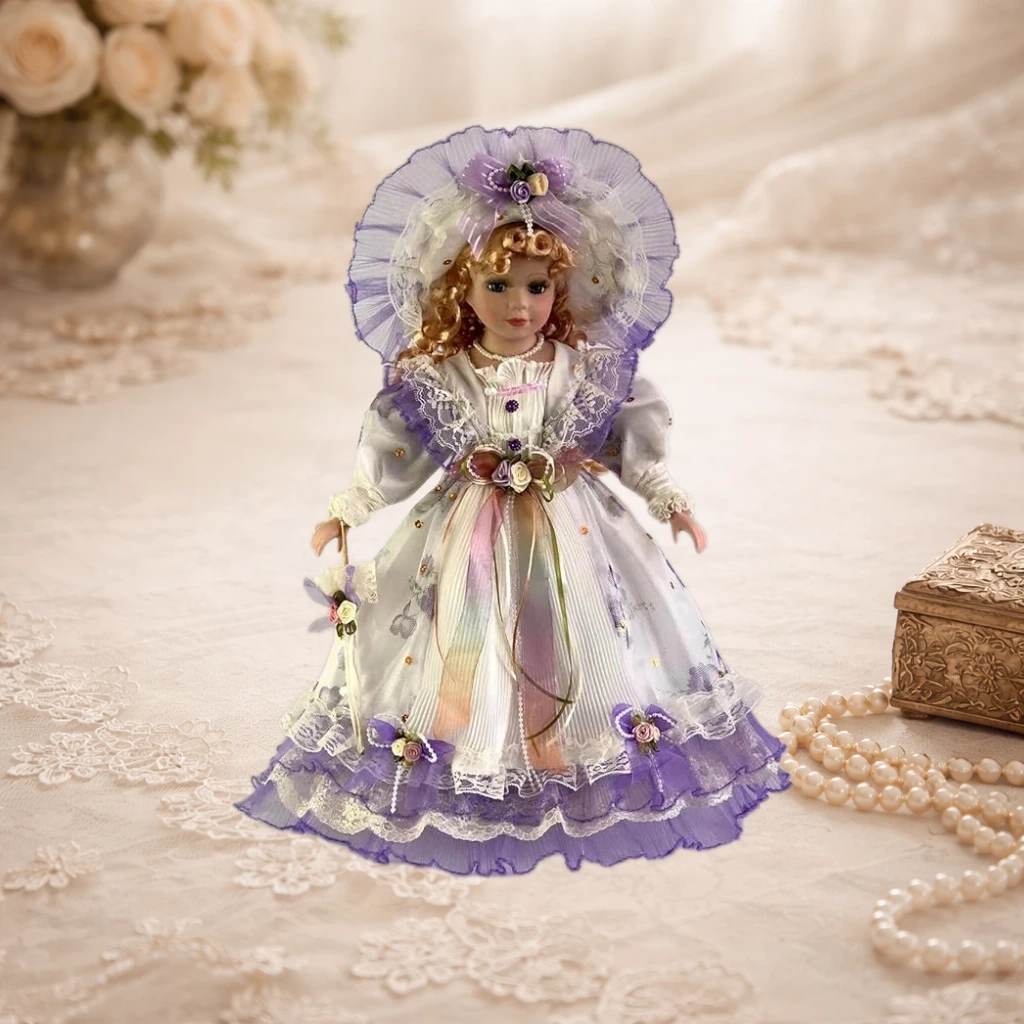 J.Misa 18" Porcelain Victorian Doll